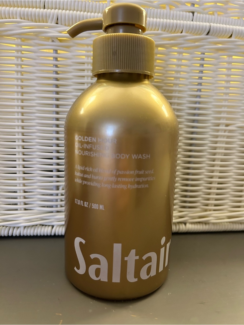 Saltair Golden Hour Nourishing Body Wash - Gold